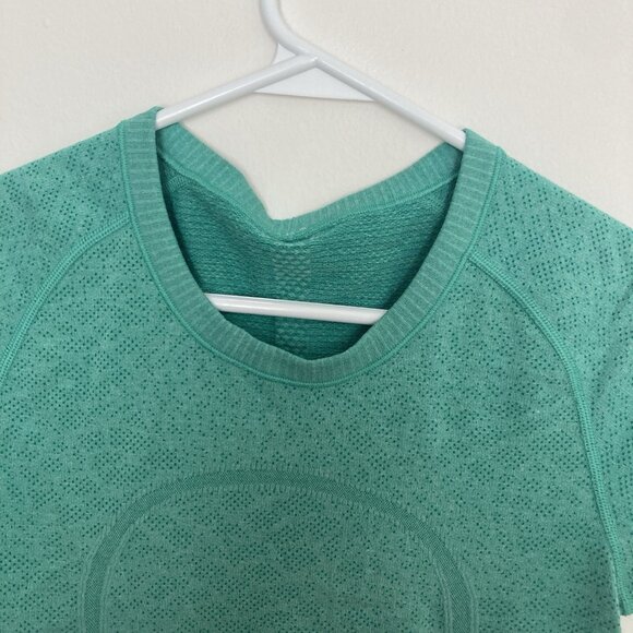 Lululemon Swiftly Tech Shirt Green Size 6 - Picture 2 of 5